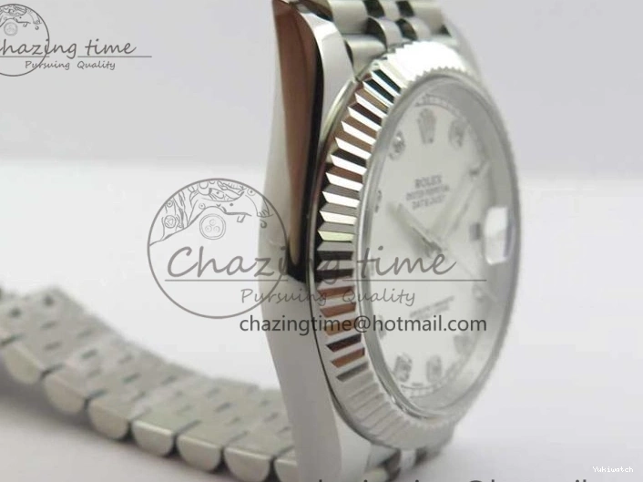 Dial Diamond A3235 Edition Bracelet DateJust Noob Silver 904L SS Jubilee Best 126334 on 1:1 0104